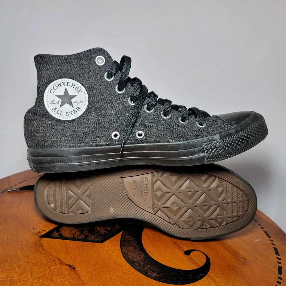 Converse Chuck Taylor All Star Sunflower Black High Top 163038C 9W 7M